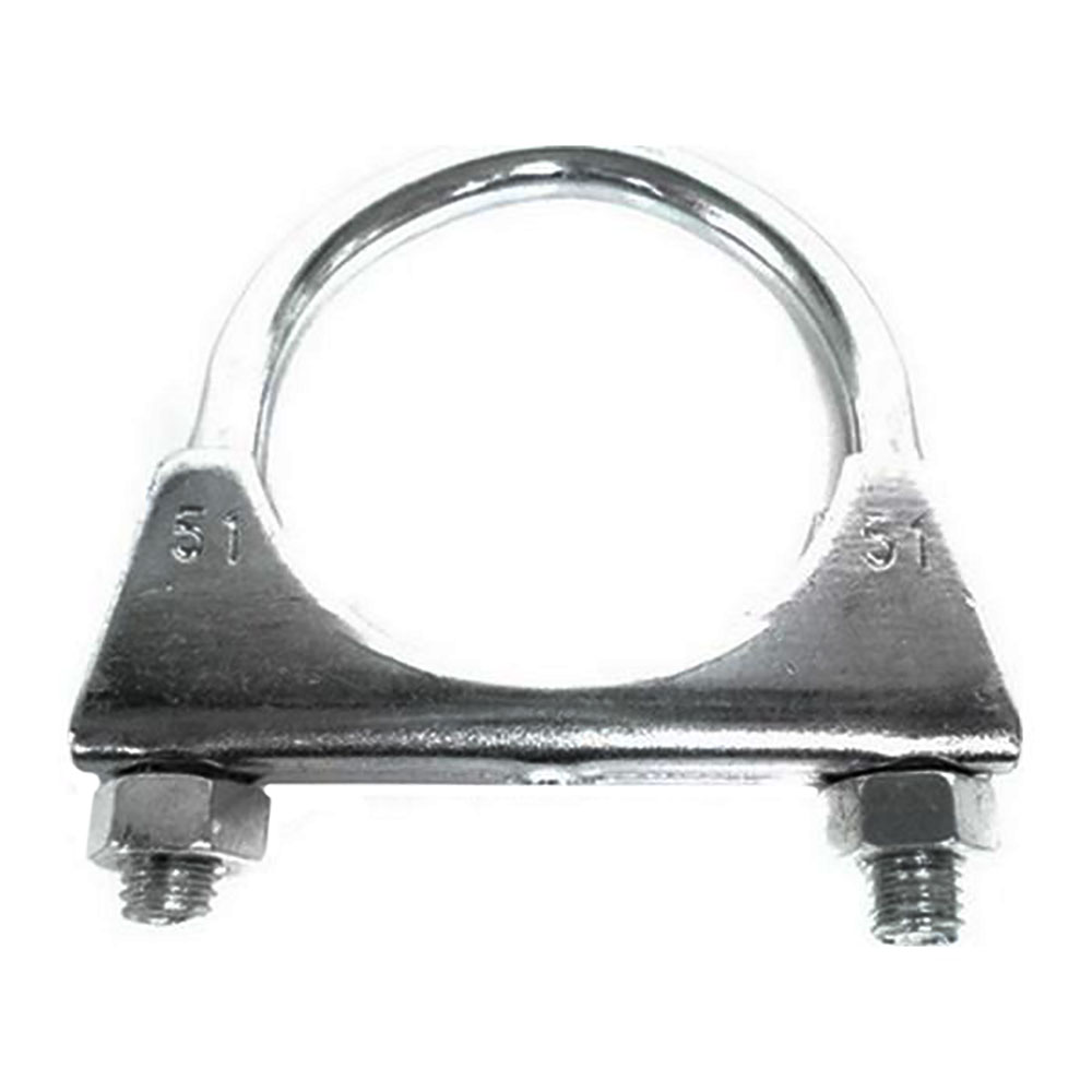 TV Sky Aerial Pipe Heavy Duty Exhaust Clamp 4 x Universal U Bolt Clamps 60mm 