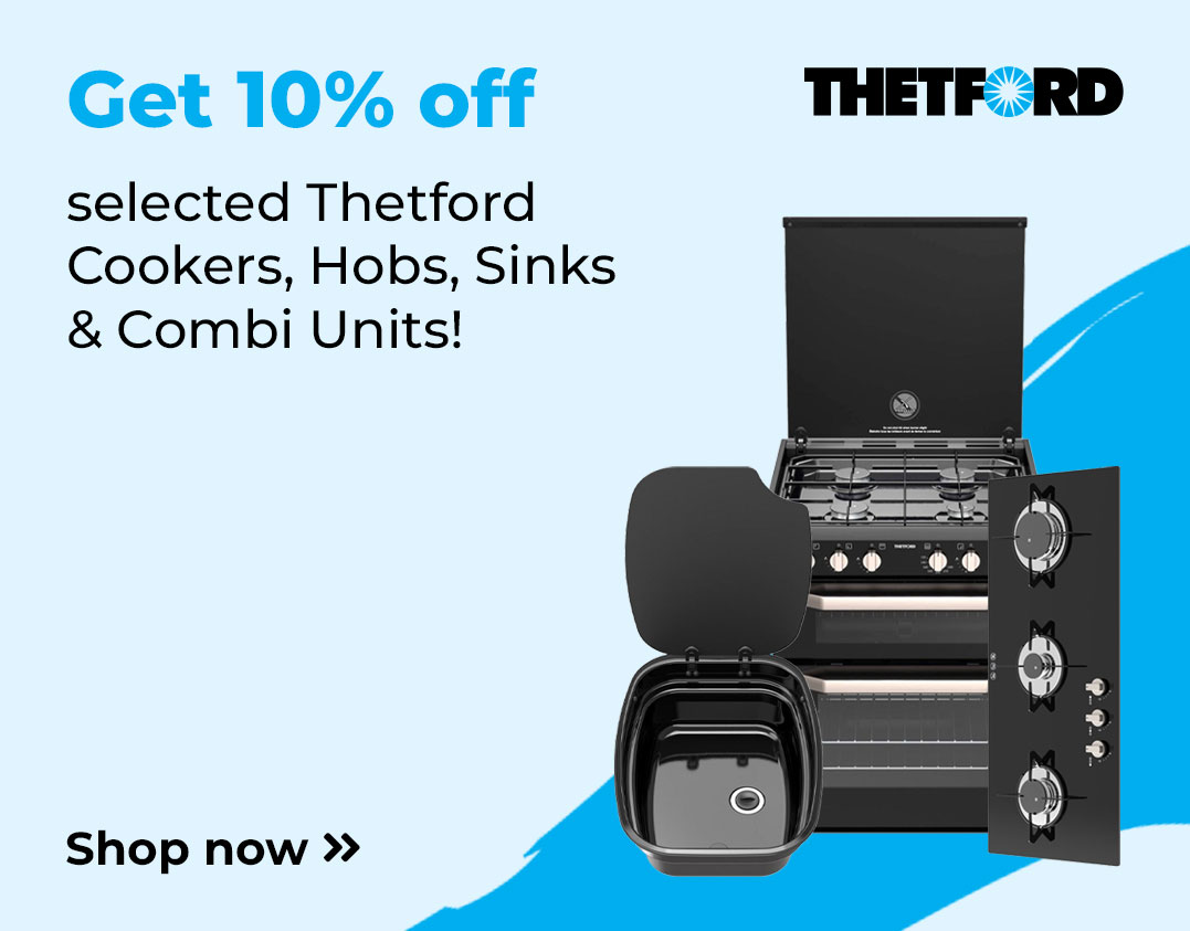 10% off selected Thetford appliances
