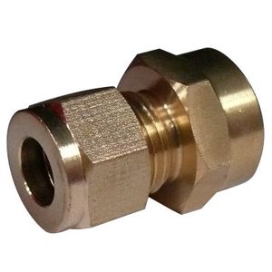 AG Gas 3/16" Copper to 3/8" BSP Female Parallel