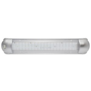 AAA Silver Strip Light Warm LED (60) with Switch 10-30V