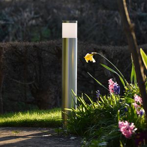 Smartpost Garden Path Light 240V Anodised Aluminium Without Bulb
