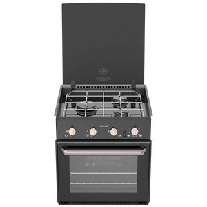 Thetford Triplex Oven and Grill Black with Shut Off Lid