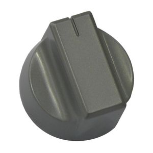Silver Gas Control Knob 600DIS for New World 600 DIS Cookers