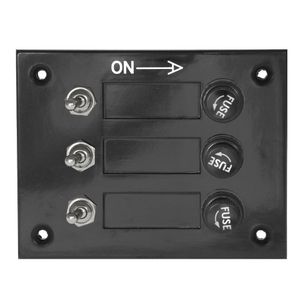 AAA 12V 3 Gang Fuse Switch Panel (10030)