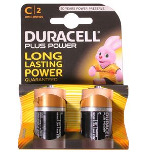 Duracell C Battery (x2)