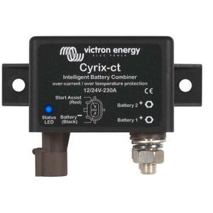 Victron Cyrix-CT Battery Combiner Relay VSR (12V & 24V / 230A)