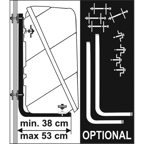 Fiamma Wall Kit Box (98654-005)
