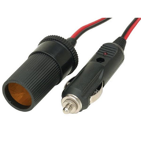 W4 Cigar Plug/Socket with 5m Cable