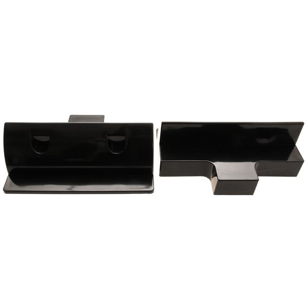 AG Pair of Black ABS Side Solar Support Mounts