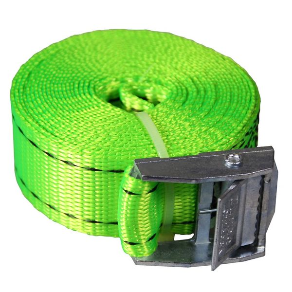 Jumbo 3m Retainer Strap in Green with Buckle