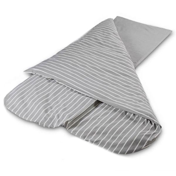 Duvalay Compact Sleeping Bag - Grey Stripe 4.5g Tog