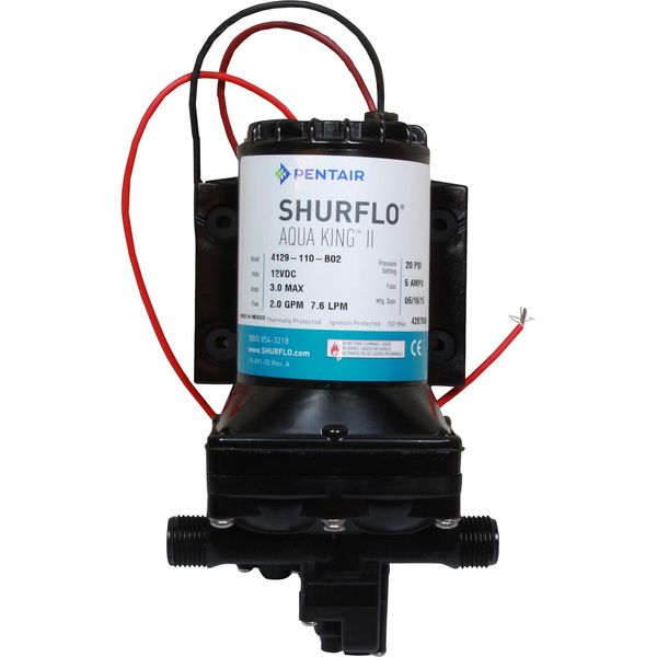 Shurflo Aqua King 2 Junior Fresh Water Pump 12V 7.6 LPM 20PSI