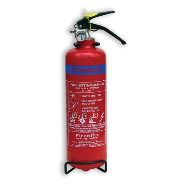 Fireblitz Fire Extinguisher 8A 34B C 1kg D/P