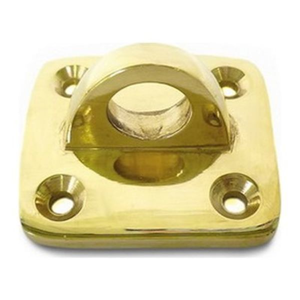 AG Fender Eye Plate Brass 1 3/4" x 1 7/8"
