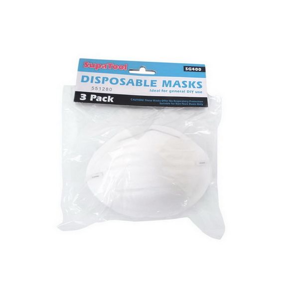 SupaTool Dust Mask Pack Of 3