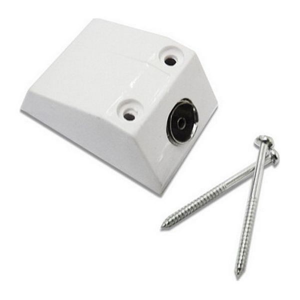 W4 Co Axial Surface Outlet Box