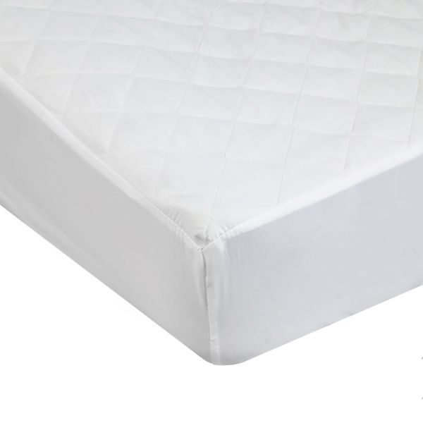 Double Mattress Protector Microfibre Quilted
