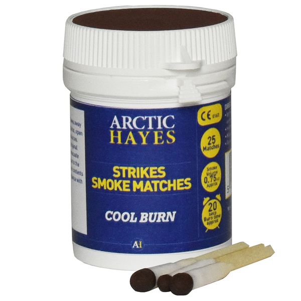 Arctic Hayes Smoke Matches Tub of 25