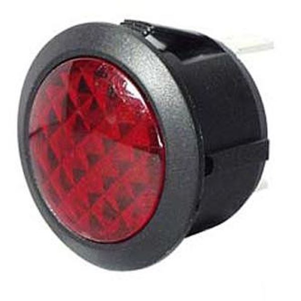 Durite Warning Light Red 12V LED