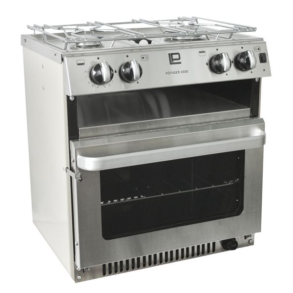 Voyager 4500 Buner Hob Oven with Ignition Stainless Steel