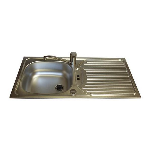 AG Sink & Drainer Stainless Steel 860 x 435mm