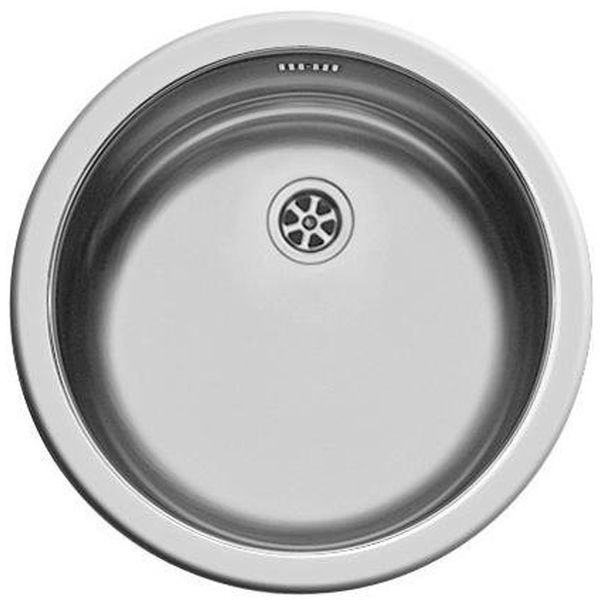 Pyramis Round Inset Stainless Steel Sink