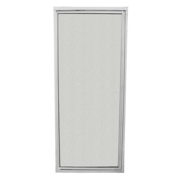 AG Shower Door and Frame 160cm x 54cm White