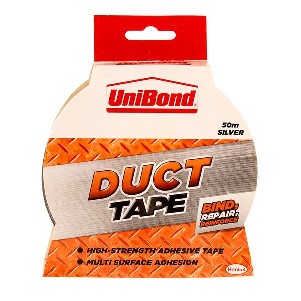 Unibond Duct Tape 50mm x 50 Metre Roll