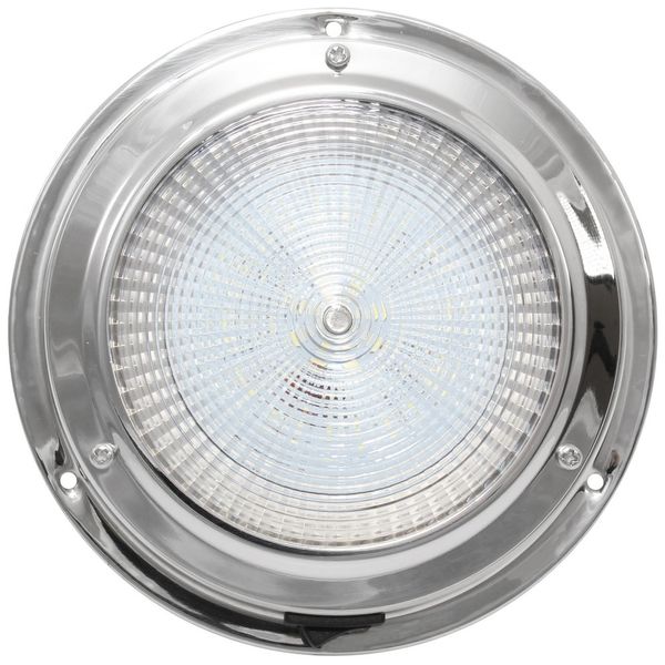 AAA 12V Stainless Steel Light LED 4" Dome (137mm) - Natural White