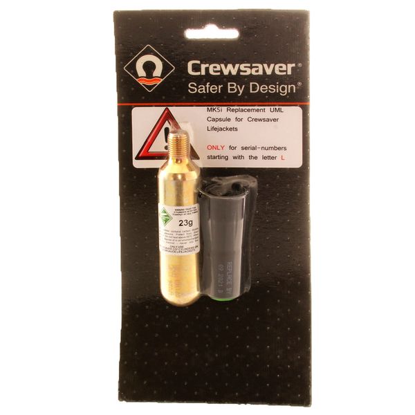Crewsaver Junior Crewfit Re-Arm Kit 23g Including Gas Cylinder
