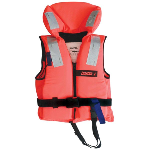 Lalizas Foam Lifejacket 150N ISO Adult 70-90kg Fluorescent Orange