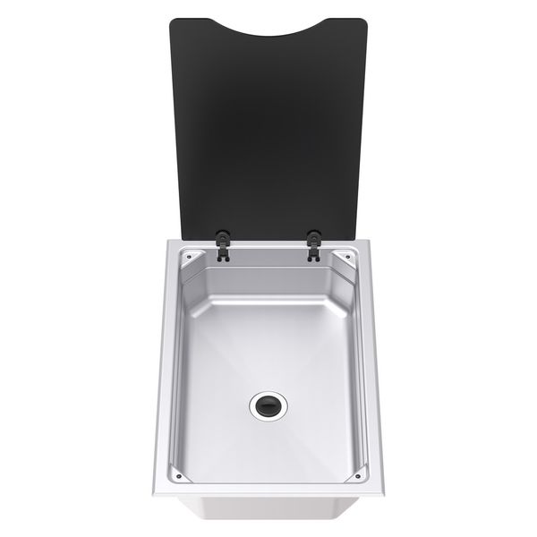 Thetford Rectangular Sink 360 x 550mm Stainless Steel (SBL1750-SP)