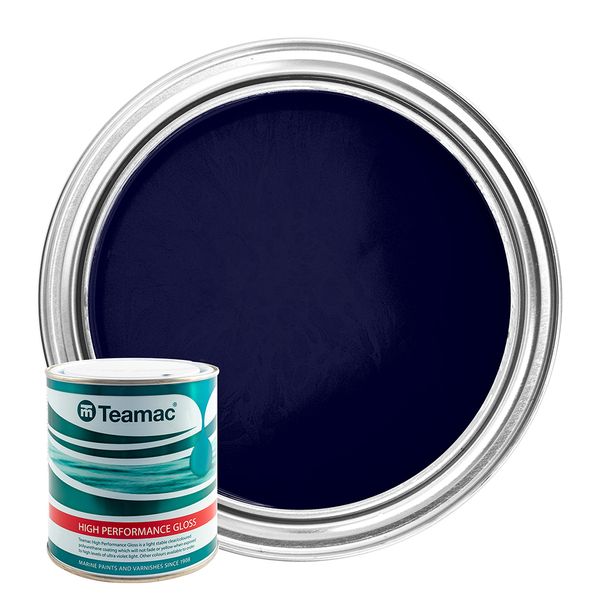 Teamac Marine Gloss Boat Paint Royal Blue 1 Litre (73)