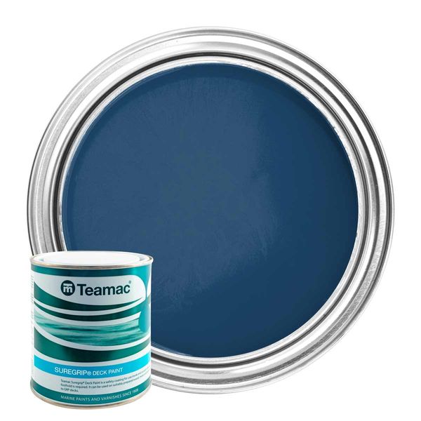 Teamac Suregrip Blue Deck Paint (1 Litre)