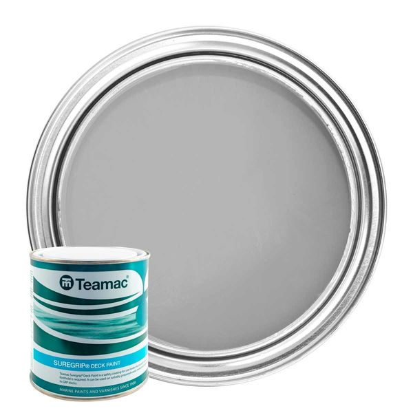 Teamac Suregrip Light Grey Deck Paint (1 Litre)