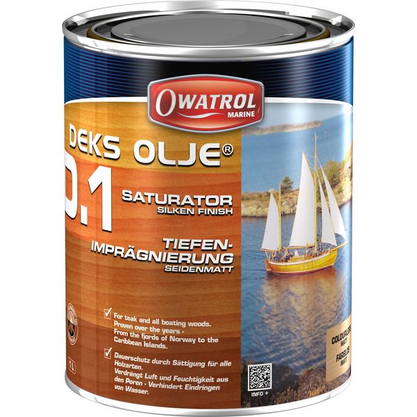 Owatrol Deks OLJE D.1 Hardwood Oil 1 Litre