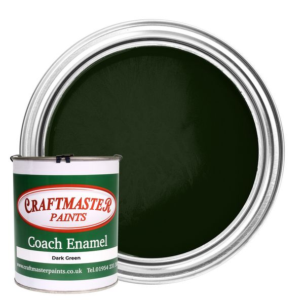 Craftmaster Enamel Boat Paint Dark Green 1 Litre