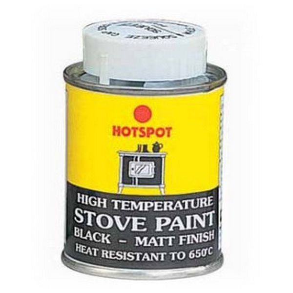 Hotspot High Temperature Black Touch-Up Stove Paint - 100ml