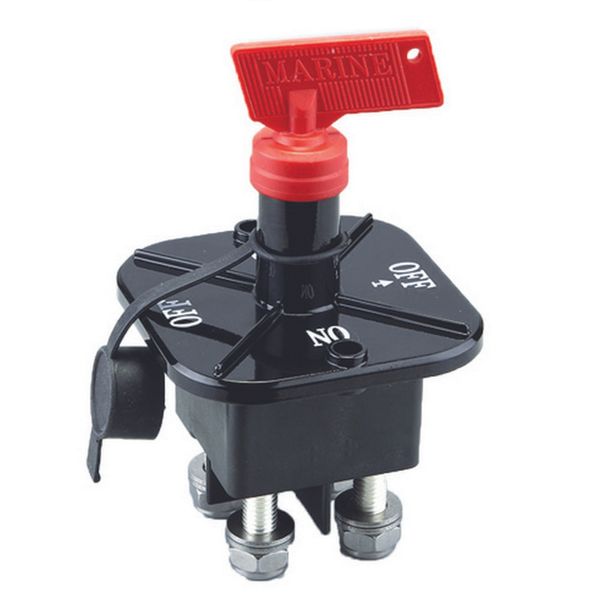 AAA Double Pole Battery Switch with Removable Key 120A 24V