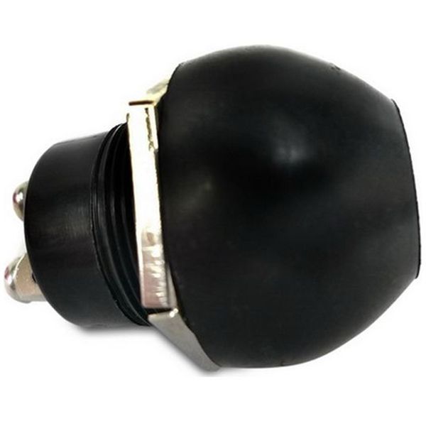 AAA Black Plastic Horn Button