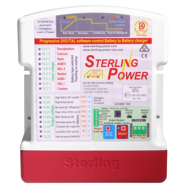 Sterling 30A Battery to Battery Charger