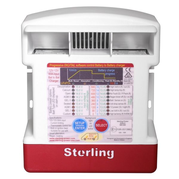 Sterling 60A Battery to Battery Charger