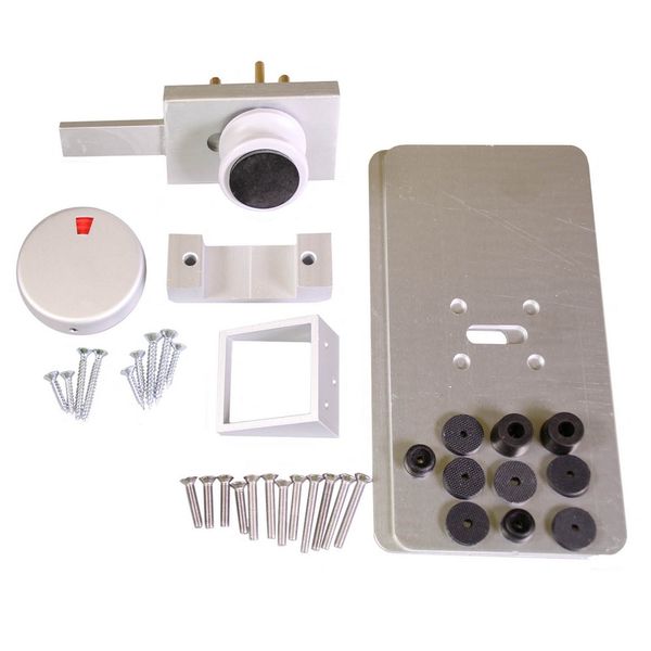 Toilet Cubicle Lock & Cover Plate