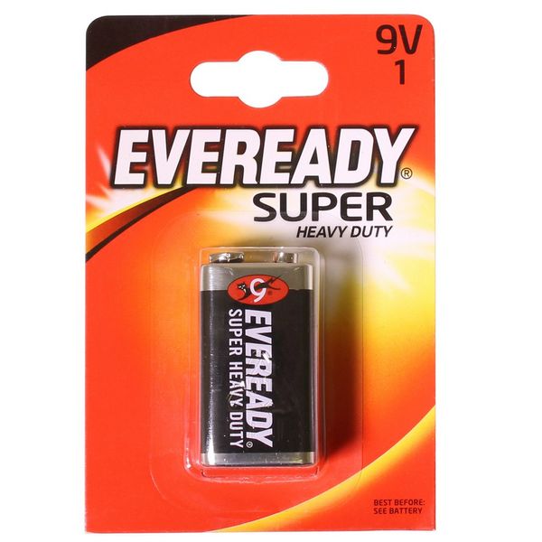 Eveready 9 Volt Zinc Battery (x1)