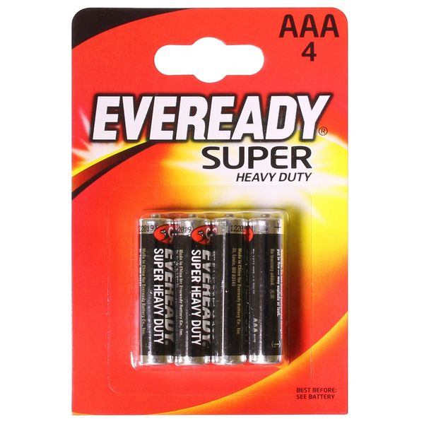 Eveready AAA Zinc Battery (x4)