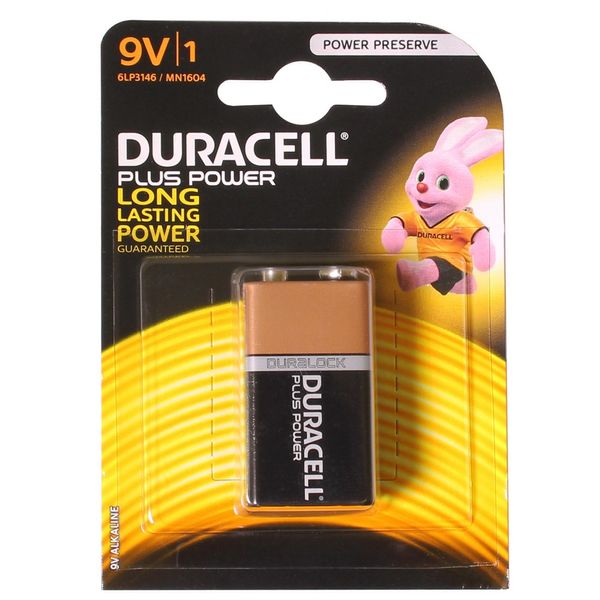 Duracell 9 Volt Battery (x1)