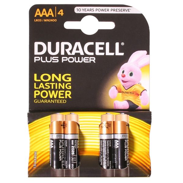 Duracell AAA Battery (x4)