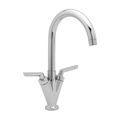 AG Swan Twin Lever Kitchen / Galley Monoblock Mixer Tap Chrome