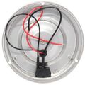 AAA 12V Stainless Steel Light LED 3" Dome (106mm) - Warm White