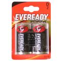 Eveready D Zinc Battery (x2)
